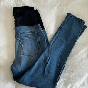 Isabel Maternity Full Panel Jeggings EUC Like New. Size 8/29